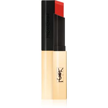 Yves Saint Laurent Rouge Pur Couture The Slim ruj mat lichid, cu efect de piele culoare 10 Corail Antinomique 2,2 g