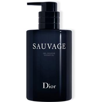 DIOR Sauvage gel parfumat pentru duș cu pompa pentru bărbați 250 ml