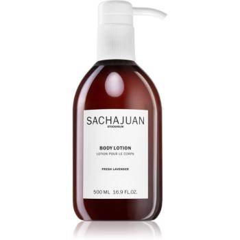 Sachajuan Fresh Lavender lotiune de corp hidratanta cu esente de lavanda 500 ml