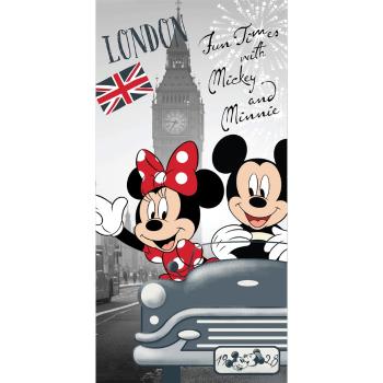 Prosop Mickey and Minnie in London, 70 x 140 cm