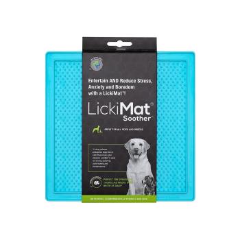 Covoraș de lins pentru animale de companie Soother Turquoise – LickiMat