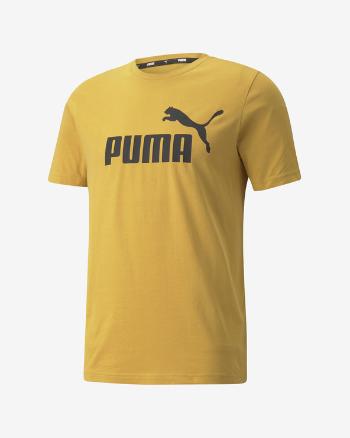 Puma Ess Logo Tricou Galben