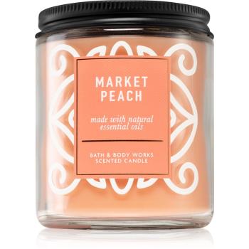 Bath & Body Works Market Peach lumânare parfumată 198 g
