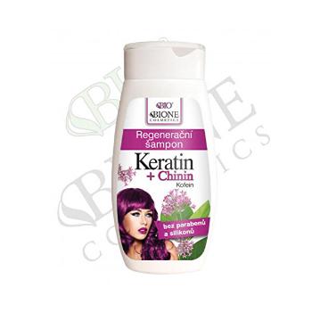 Bione Cosmetics Șampon regenerant Keratin + Chinin 260 ml