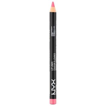 NYX Professional Makeup Slim Lip Pencil creion de buze cu trasare precisă culoare Rose 1 g