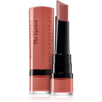 Bourjois Rouge Velvet The Lipstick ruj mat culoare 15 Peach Tatin 2.4 g