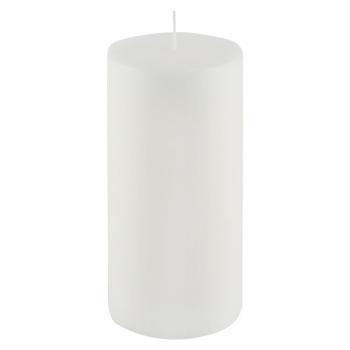 Lumânare Ego Dekor Cylinder Pure, timp de ardere 123 h, alb