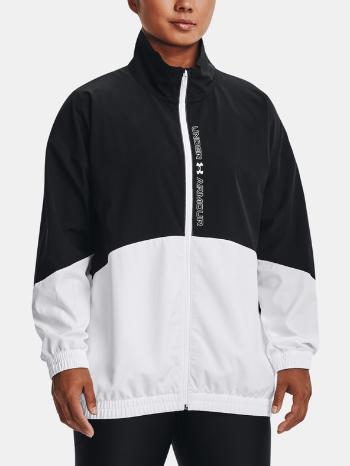 Under Armour Woven FZ Oversized Jacket Jachetă Negru