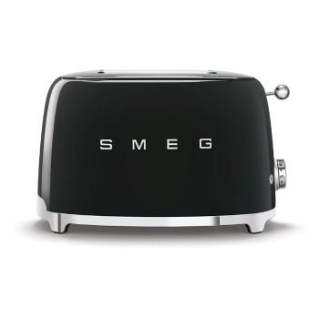 Prăjitor de pâine negru Retro Style – SMEG