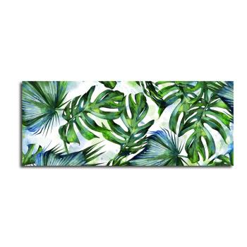 Tablou Styler Canvas Greenery Tropical, 60 x 150 cm