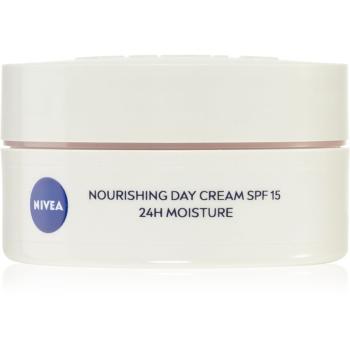 Nivea 24 h Moisture crema de zi cu efect revigorant cu vitamina E SPF 15 50 ml