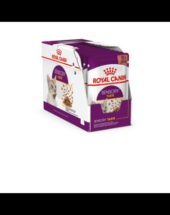 ROYAL CANIN Sensory Taste hrana umeda pentru pisici 12x85g