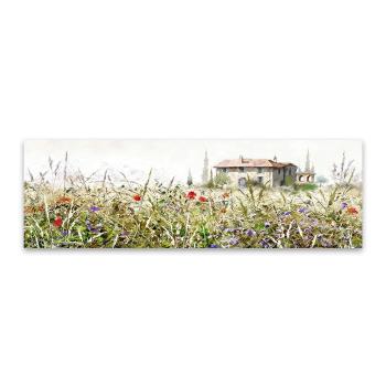 Tablou imprimat pe pânză Styler Grasses, 140 x 45 cm