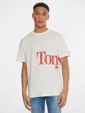 Tommy Jeans Tricou Alb