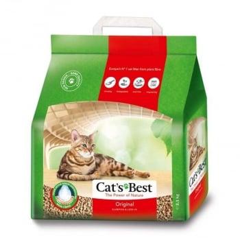 Asternut Igienic Cat's Best Okoplus, 5 litri
