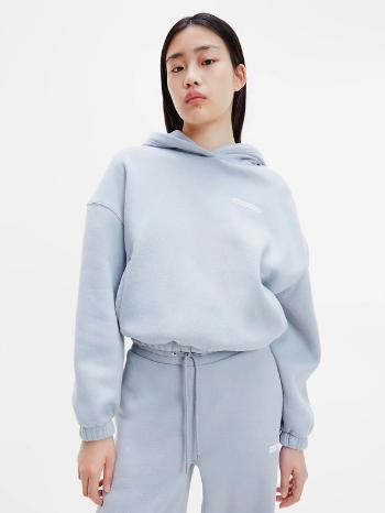 Calvin Klein Jeans Micro Flock Hoodie Hanorac Albastru