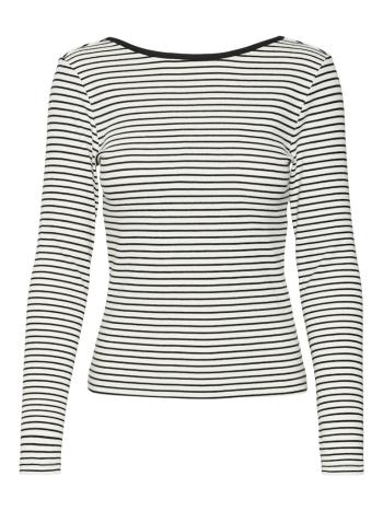 Vero Moda Tricou pentru femei VMCHLOE Tight Fit 10314406 Snow White L