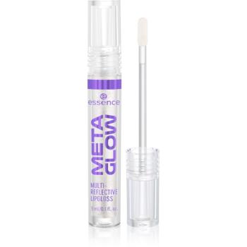 essence META GLOW MULTI-REFLECTIVE luciu de buze cu efect holografic culoare 01 Cyber Space 3 ml