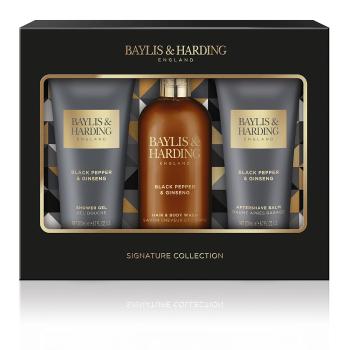 Baylis & Harding Set de îngrijire corporală pentru bărbați Piper negru și ginseng 3 buc