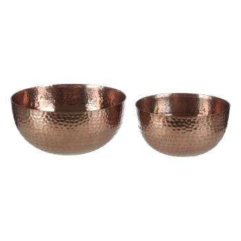 Boluri de servire arămii 2 buc. din metal ø 26 cm Solis – Premier Housewares