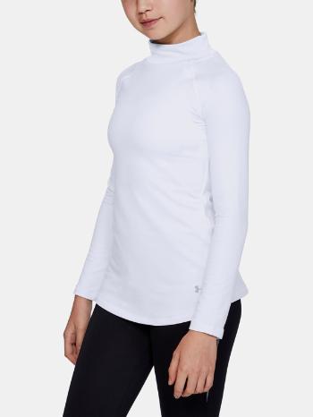 Under Armour ColdGear Tricou pentru copii Alb