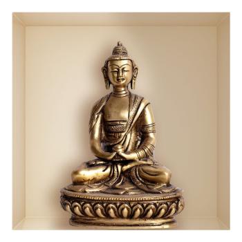 Autocolant cu efect 3D Fanastick Buddha Statue
