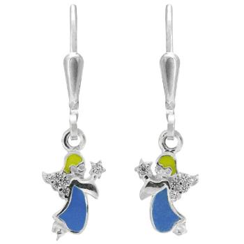 Praqia Jewellery Cercei frumoși pentru copii Angels NA8081