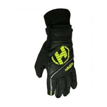
                 HAVEN Mănuși cu degete lungi de ciclism - DEMO SEVERE - negru/verde  
            