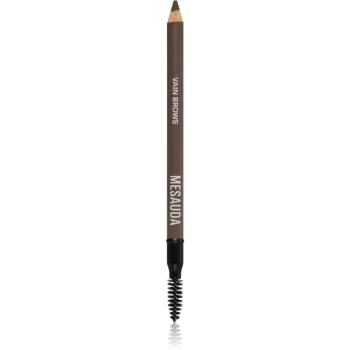 Mesauda Milano Vain Brows creion pentru sprancene cu pensula culoare 104 Dark 1,19 g