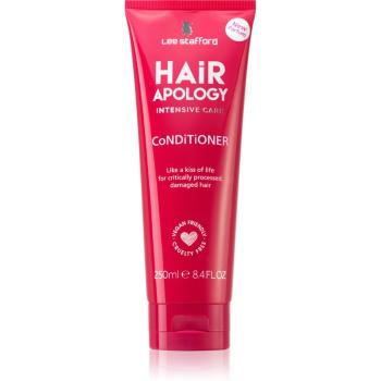 Lee Stafford Hair Apology Balsam intensiv cu efect regenerator balsam regenerant intensiv pentru par deteriorat 250 ml