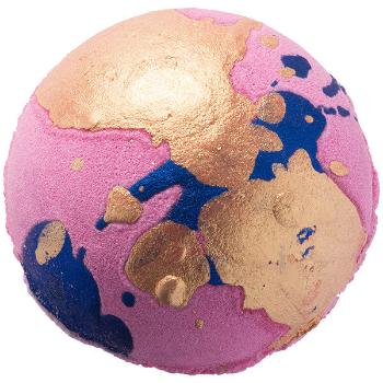 Bomb Cosmetics Bombă efervescenta de baie Gold of Pleasure (Bath Blaster ø 7,5 cm) 160 g