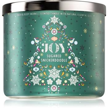 Bath & Body Works Sugared Snickerdoodle lumânare parfumată cu uleiuri esentiale 411 g