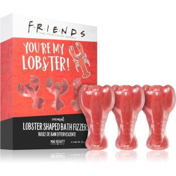 Mad Beauty Friends Lobster tablete colorate efervescente pentru baie 6 x 30 g
