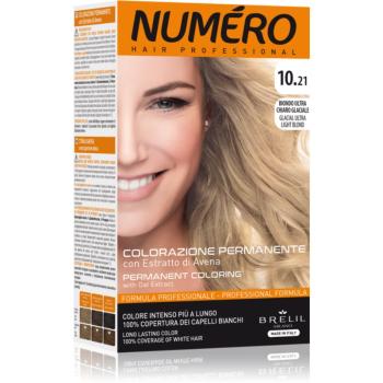 Brelil Professional Permanent Coloring culoare par culoare 10.21 Glacial Ultra Light Blond 125 ml