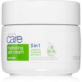 Avon Care 3 in 1 crema gel pentru hidratare. pentru ten gras 100 ml