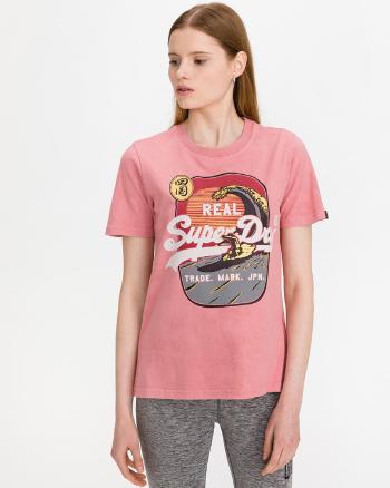 SuperDry Itago Tricou Roz