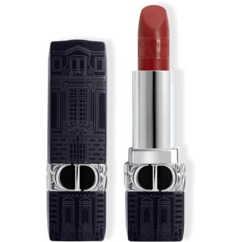 DIOR Rouge Dior The Atelier of Dreams Limited Edition ruj cu persistenta indelungata reincarcabil culoare 858 Red Pansy Matte 3,5 g
