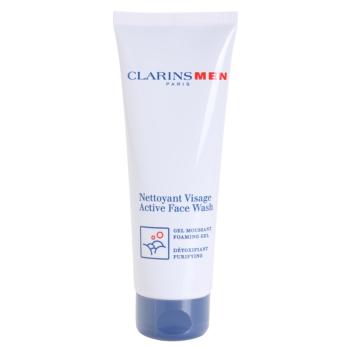 Clarins Men Active Face Wash gel spumant de curatare pentru barbati 125 ml