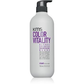 KMS Color Vitality Blonde Shampoo sampon hidratant pentru par blond 750 ml