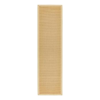 Covor bej tip traversă 240x68 cm Sisal - Asiatic Carpets