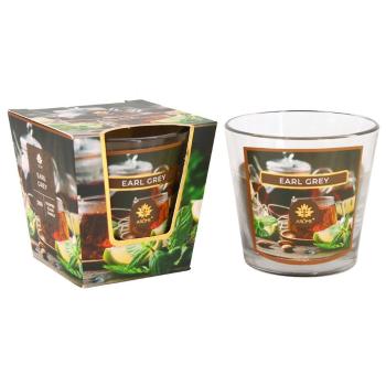 Lumânare parfumată în borcan Arome Earl Grey, 120 g