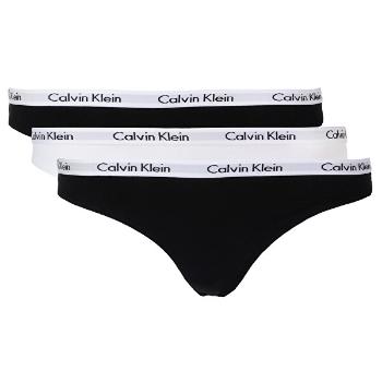 Calvin Klein 3 PACK - tanga pentru femei QD3587E-WZB L