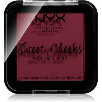 NYX Professional Makeup Sweet Cheeks Blush Matte blush culoare RED RIOT 5 g