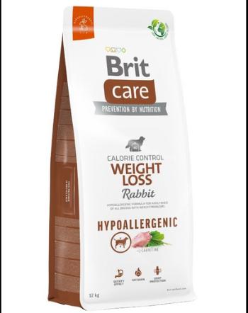 BRIT Care Hypoallergenic Weight Loss Hrana caini adulti supraponderabili, cu iepure 12 kg