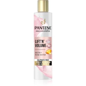 Pantene Lift'n'Volume Biotin + Rose Water Sampon pentru păr deteriorat 0