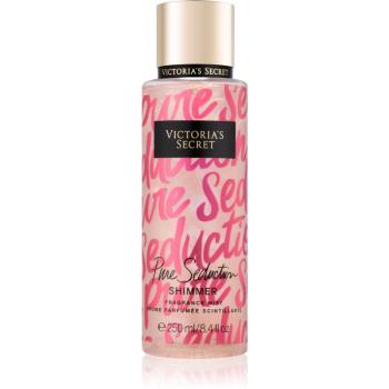 Victoria's Secret Pure Seduction Shimmer spray pentru corp cu particule stralucitoare pentru femei 250 ml