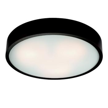 Plafonieră rotundă Lamkur Plafond, ø 47 cm, negru