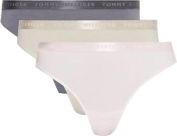 Tommy Hilfiger 3 PACK - tanga pentru femei UW0UW04480-0R4 XS