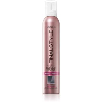 Montibello FINALESTYLE Color mousse vopsea de par sub forma de spuma pentru a evidentia culoarea parului Sky Grey - Gris Cielo 320 ml