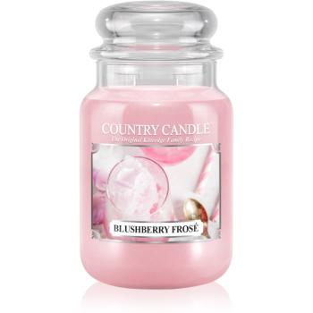 Country Candle Blushberry Frosé lumânare parfumată 652 g